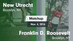 Matchup: New Utrecht vs. Franklin D. Roosevelt 2016