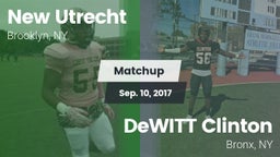 Matchup: New Utrecht vs. DeWITT Clinton  2017