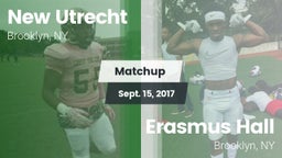 Matchup: New Utrecht vs. Erasmus Hall  2017