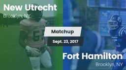 Matchup: New Utrecht vs. Fort Hamilton  2017
