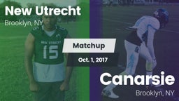 Matchup: New Utrecht vs. Canarsie  2017