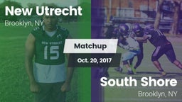 Matchup: New Utrecht vs. South Shore  2017