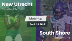 Matchup: New Utrecht vs. South Shore  2018