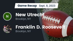 Recap: New Utrecht  vs. Franklin D. Roosevelt 2023