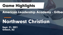 American Leadership Academy - Gilbert  vs Northwest Christian  Game Highlights - Sept. 21, 2021