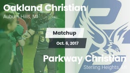 Matchup: Oakland Christian vs. Parkway Christian  2016