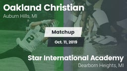 Matchup: Oakland Christian vs. Star International Academy  2019