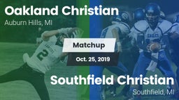 Matchup: Oakland Christian vs. Southfield Christian  2019