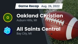 Recap: Oakland Christian  vs. All Saints Central  2022