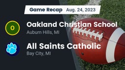 Recap: Oakland Christian School vs. All Saints Catholic  2023