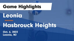 Leonia  vs Hasbrouck Heights  Game Highlights - Oct. 6, 2022