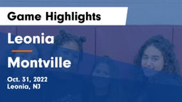 Leonia  vs Montville  Game Highlights - Oct. 31, 2022