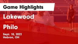 Lakewood  vs Philo  Game Highlights - Sept. 10, 2022