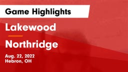 Lakewood  vs Northridge  Game Highlights - Aug. 22, 2022