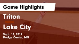 Triton  vs Lake City  Game Highlights - Sept. 17, 2019