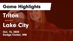 Triton  vs Lake City  Game Highlights - Oct. 15, 2020