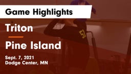 Triton  vs Pine Island  Game Highlights - Sept. 7, 2021