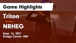 Triton  vs NRHEG Game Highlights - Sept. 16, 2021