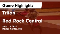 Triton  vs Red Rock Central  Game Highlights - Sept. 18, 2021