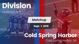 Matchup: Division vs. Cold Spring Harbor  2019