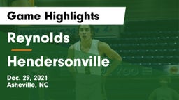 Reynolds  vs Hendersonville  Game Highlights - Dec. 29, 2021