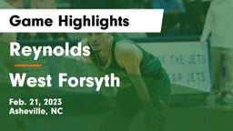 Reynolds  vs West Forsyth  Game Highlights - Feb. 21, 2023