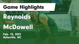 Reynolds  vs McDowell   Game Highlights - Feb. 15, 2023