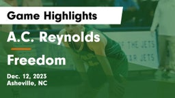A.C. Reynolds  vs Freedom  Game Highlights - Dec. 12, 2023