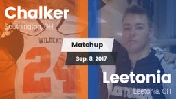 Matchup: Chalker vs. Leetonia  2017