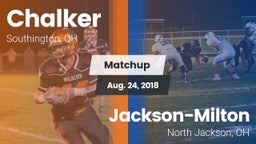 Matchup: Chalker vs. Jackson-Milton  2018