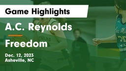 A.C. Reynolds  vs Freedom  Game Highlights - Dec. 12, 2023