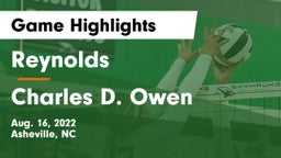 Reynolds  vs Charles D. Owen  Game Highlights - Aug. 16, 2022