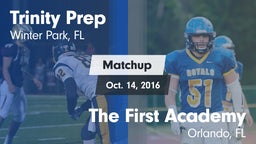 Matchup: Trinity Prep vs. The First Academy 2016