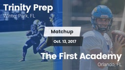 Matchup: Trinity Prep vs. The First Academy 2017