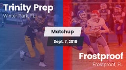 Matchup: Trinity Prep vs. Frostproof  2018