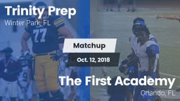 Matchup: Trinity Prep vs. The First Academy 2018