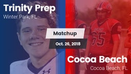 Matchup: Trinity Prep vs. Cocoa Beach  2018