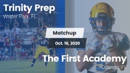 Matchup: Trinity Prep vs. The First Academy 2020