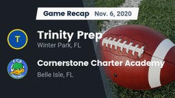 Recap: Trinity Prep  vs. Cornerstone Charter Academy 2020
