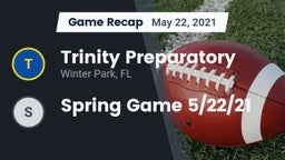 Recap: Trinity Preparatory  vs. Spring Game 5/22/21 2021