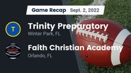 Recap: Trinity Preparatory  vs. Faith Christian Academy 2022