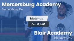 Matchup: Mercersburg Academy vs. Blair Academy 2018