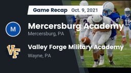 Recap: Mercersburg Academy vs. Valley Forge Military Academy 2021