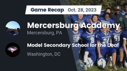 Recap: Mercersburg Academy vs. Model Secondary School for the Deaf 2023
