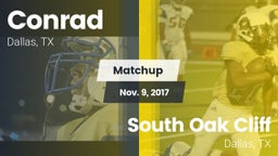 Matchup: Conrad vs. South Oak Cliff  2017