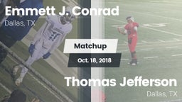 Matchup: Conrad vs. Thomas Jefferson  2018