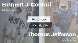 Matchup: Conrad vs. Thomas Jefferson  2019