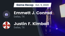 Recap: Emmett J. Conrad  vs. Justin F. Kimball  2020