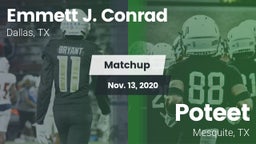 Matchup: Conrad vs. Poteet  2020