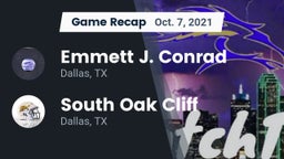 Recap: Emmett J. Conrad  vs. South Oak Cliff  2021